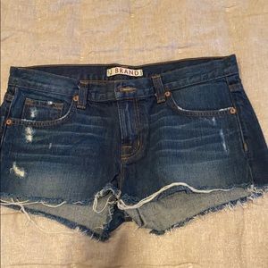 J Brand dark denim jean short amazing condition